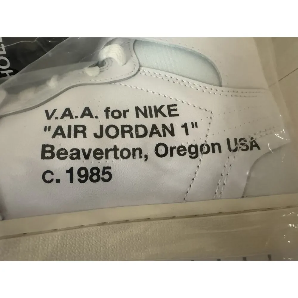New In Box Nike Air Jordan 1 Retro High Off-White VAA Sneakers Size 11.5 *2026*